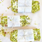 These vegan Coconut Matcha Energy Bars are a great healthy snack for days when you need long-lasting energy. Created by The Grateful Grazer.