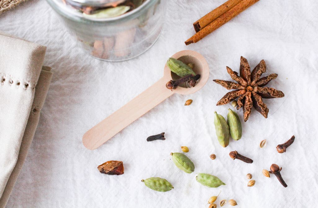 DIY Chai Spice Mix. Use in tea, lattes, oatmeal, baked goods, and more. (gift idea)