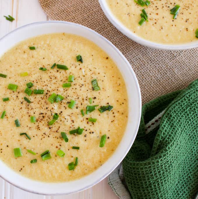 Potato Leek Soup - Healthy Plant-Based Recipe - High Protein!