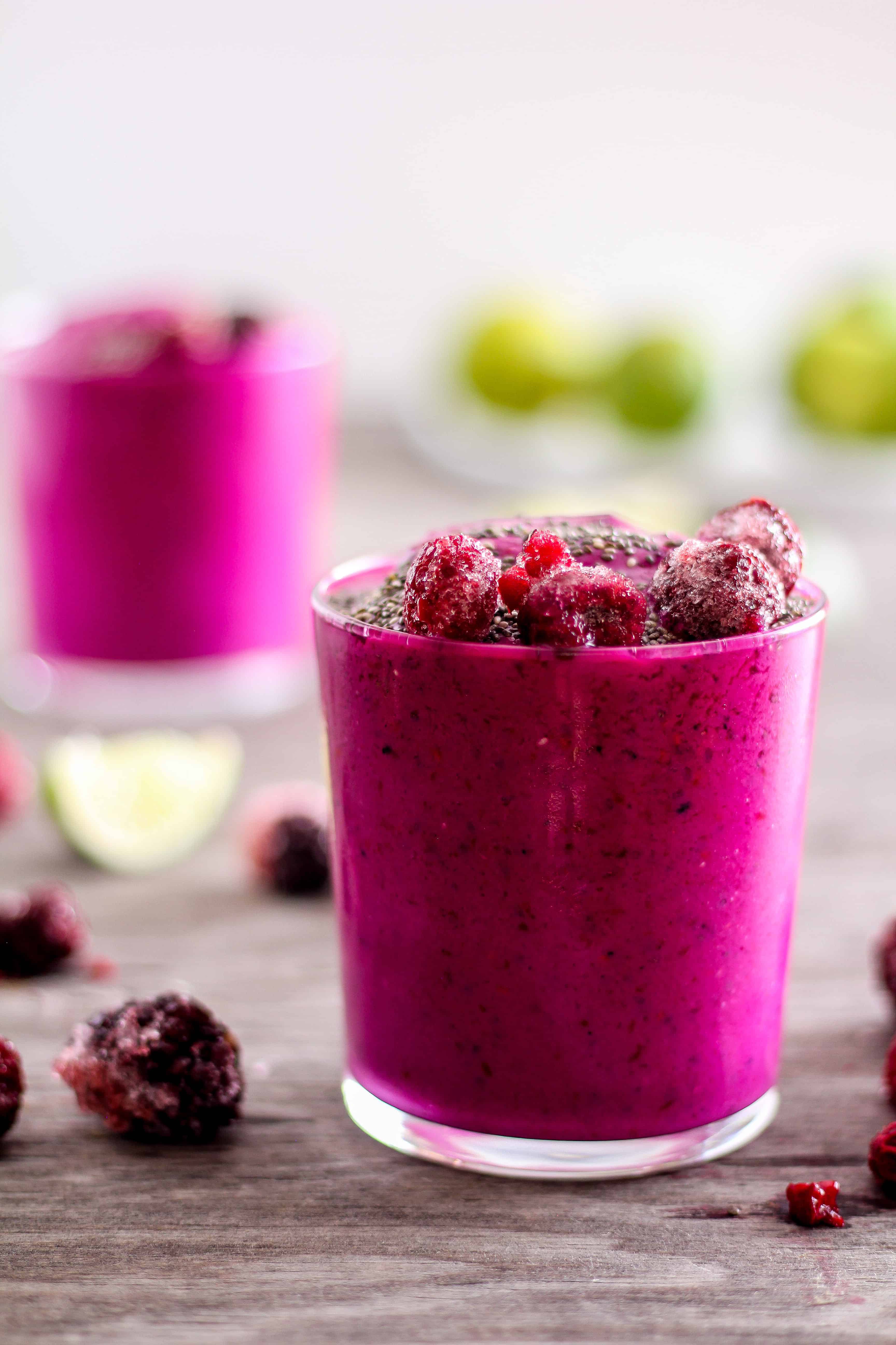 Dragon Fruit Smoothie Recipe - Jar Of Lemons