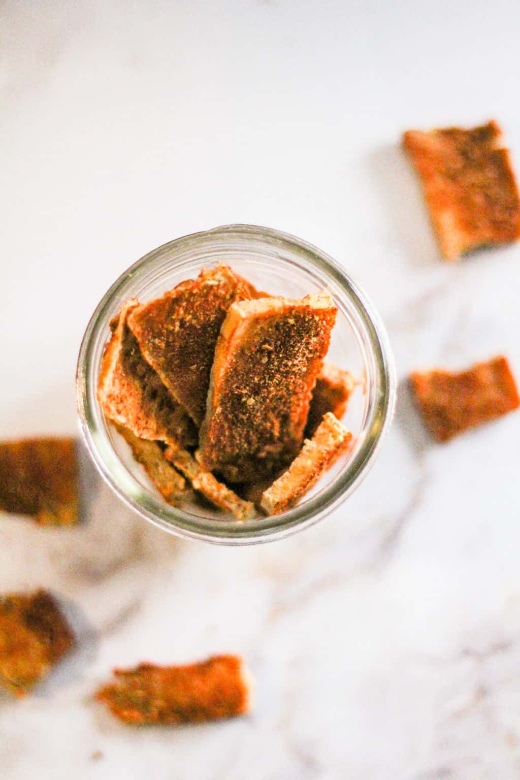 Tofu Jerky Dehydrator Recipe Grateful Grazer Recipes and Meal Prep