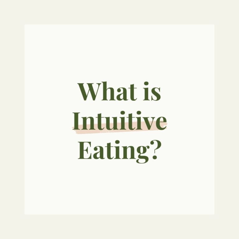 What is Intuitive Eating?